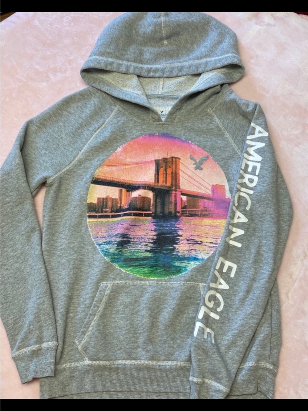 Vintage Y2K American Eagle Hoodie